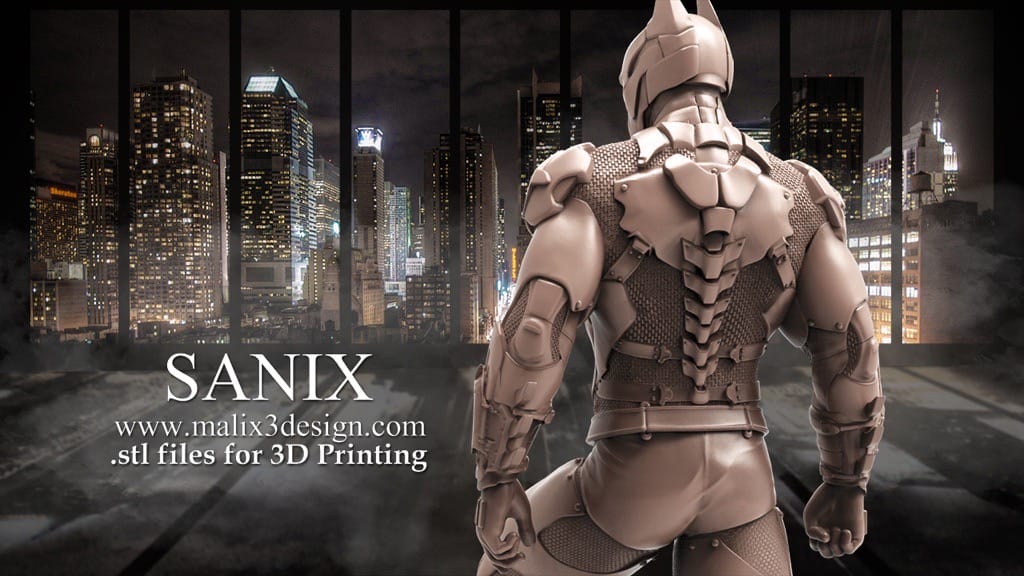 P站图纸印象馆 Sanix3d DC漫画 蝙蝠侠 Sanix3d DC漫画 蝙蝠侠