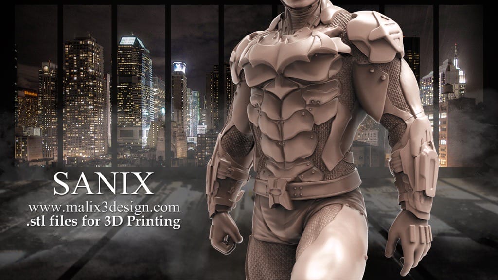 P站图纸印象馆 Sanix3d DC漫画 蝙蝠侠 Sanix3d DC漫画 蝙蝠侠