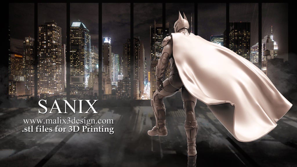 P站图纸印象馆 Sanix3d DC漫画 蝙蝠侠 Sanix3d DC漫画 蝙蝠侠