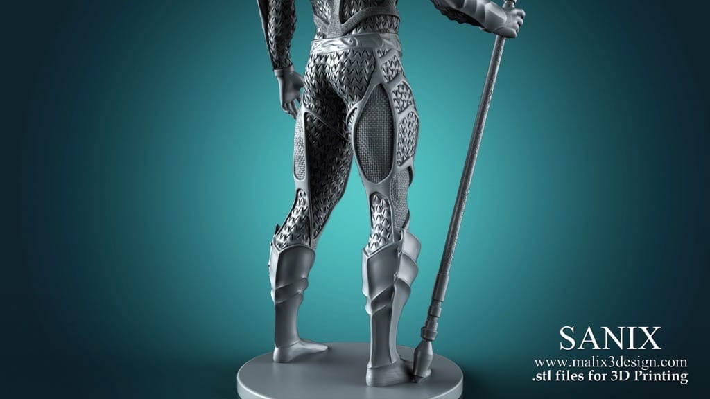 P站图纸印象馆 Sanix3d DC漫画 海王 Sanix3d DC漫画 海王