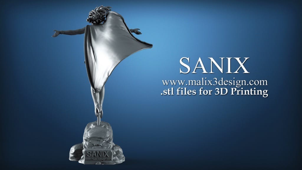 P站图纸印象馆 Sanix3d DC漫画 超级少女 Sanix3d DC漫画 超级少女