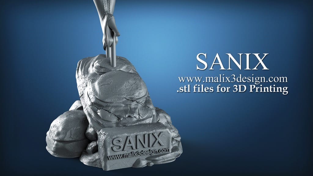 P站图纸印象馆 Sanix3d DC漫画 超级少女 Sanix3d DC漫画 超级少女