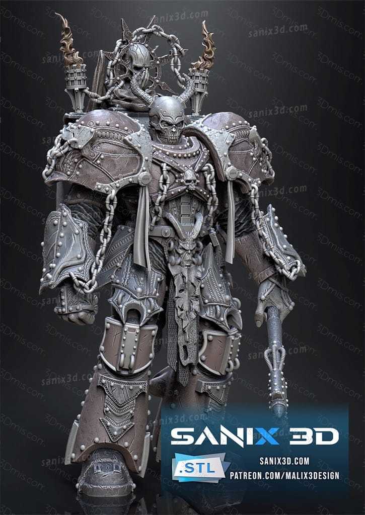 Sanix3d 战锤4k 混沌勇士