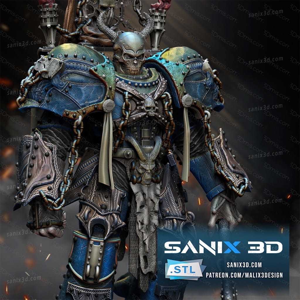 Sanix3d 战锤4k 混沌勇士