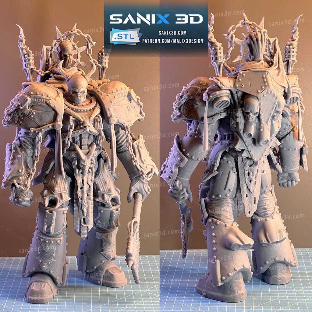 Sanix3d 战锤4k 混沌勇士