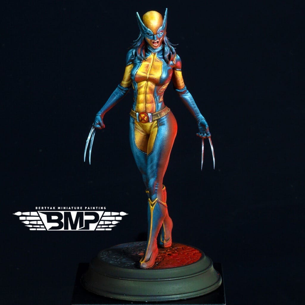 P站图纸印象馆 Sanix3d 漫威 克隆人X-23 Sanix3d 漫威 克隆人X-23