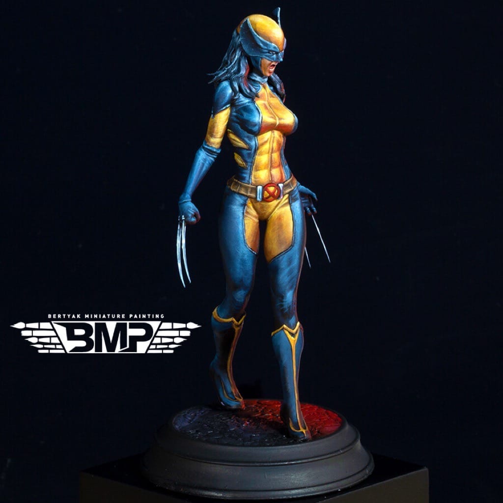 P站图纸印象馆 Sanix3d 漫威 克隆人X-23 Sanix3d 漫威 克隆人X-23