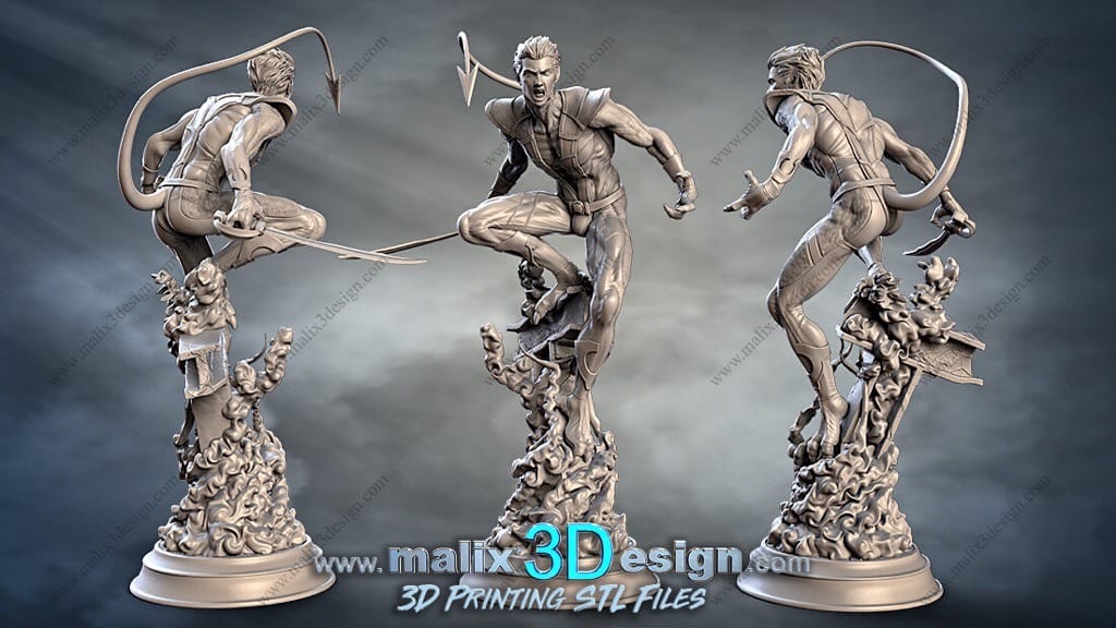 P站图纸印象馆 Sanix3d 漫威 夜行者 Sanix3d 漫威 夜行者