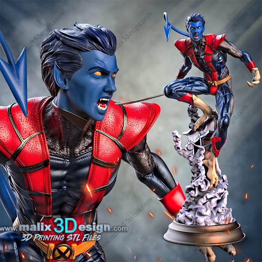 P站图纸印象馆 Sanix3d 漫威 夜行者 Sanix3d 漫威 夜行者