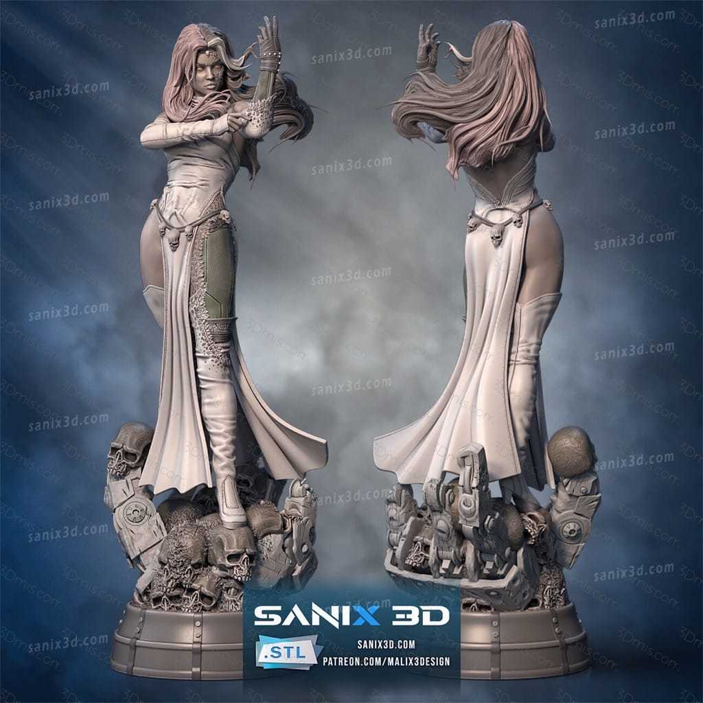 Sanix3d 漫威 魔形女