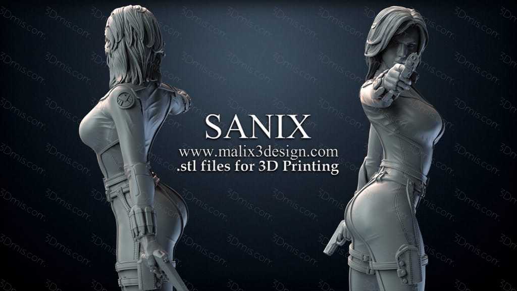 Sanix3d 漫威 黑寡妇