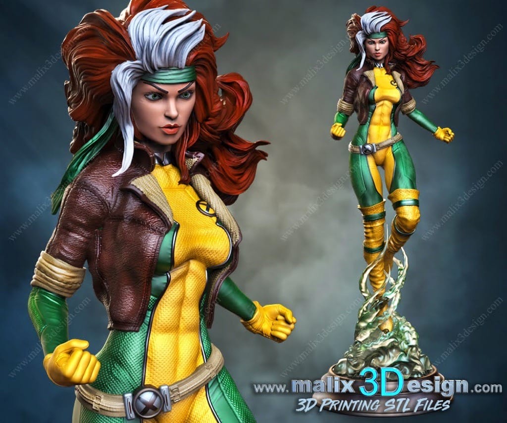 P站图纸印象馆 Sanix3d 漫威 罗刹女 Sanix3d 漫威 罗刹女