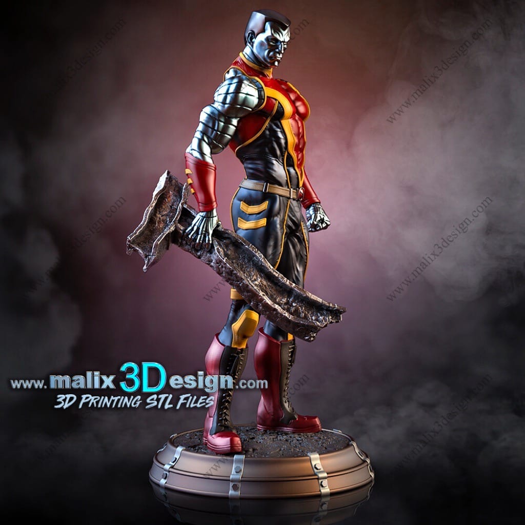 P站图纸印象馆 Sanix3d 漫威 钢力士 Sanix3d 漫威 钢力士