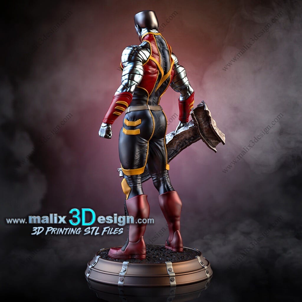 P站图纸印象馆 Sanix3d 漫威 钢力士 Sanix3d 漫威 钢力士