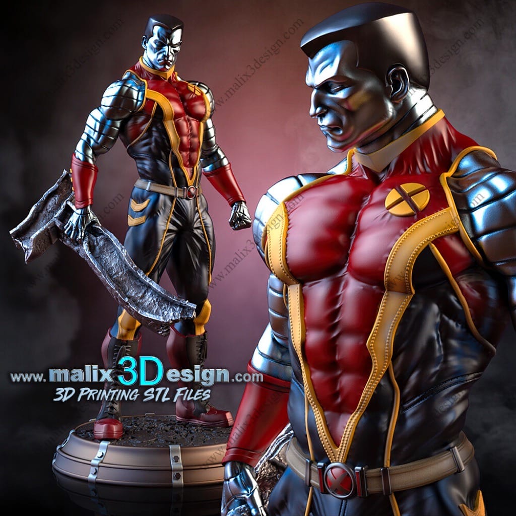 P站图纸印象馆 Sanix3d 漫威 钢力士 Sanix3d 漫威 钢力士