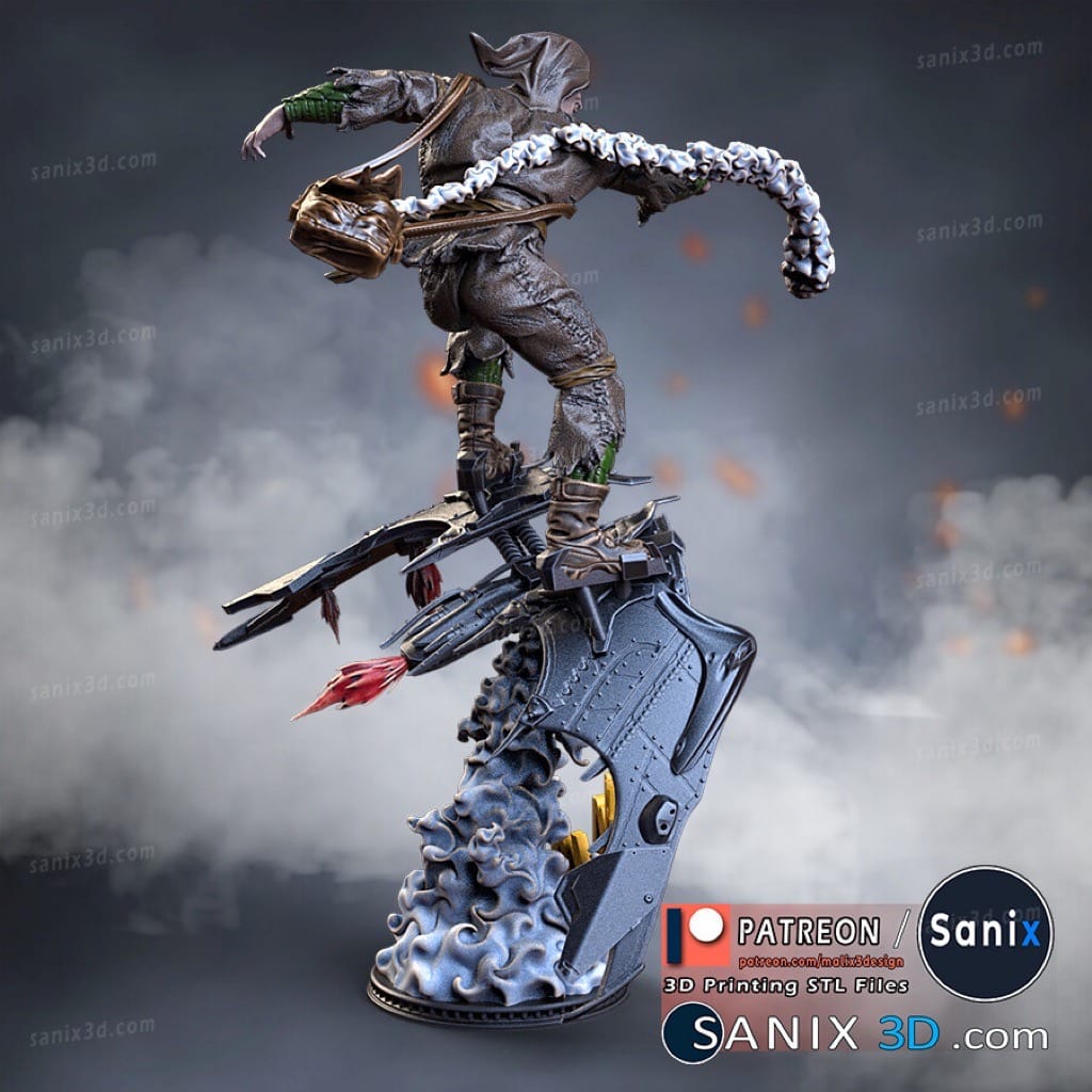 P站图纸印象馆 Sanix3d 漫威 绿魔 Sanix3d 漫威 绿魔