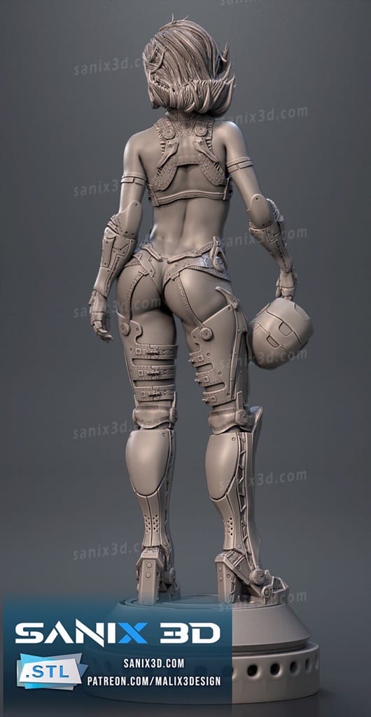 P站图纸印象馆 Sanix3d 铁寡妇 Sanix3d 铁寡妇