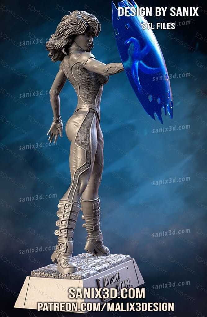 Sanix3d 漫威 隐形女侠