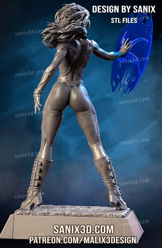 P站图纸印象馆 Sanix3d 漫威 隐形女侠 Sanix3d 漫威 隐形女侠