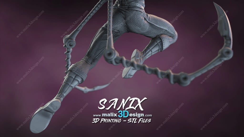 P站图纸印象馆 Sanix3d 漫威 蜘蛛侠 Sanix3d 漫威 蜘蛛侠
