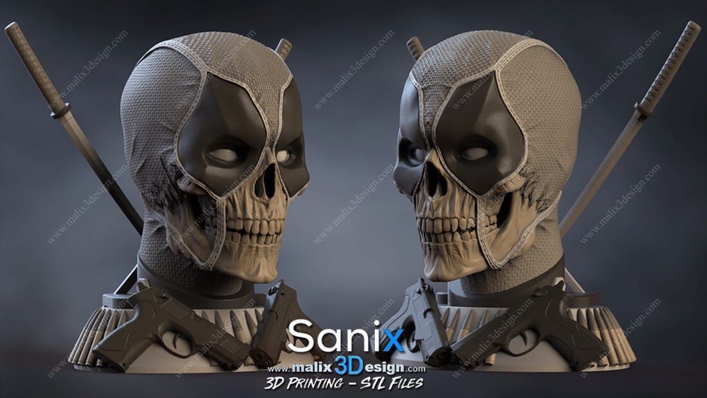 P站图纸印象馆 Sanix3d 漫威 死待 Sanix3d 漫威 死待