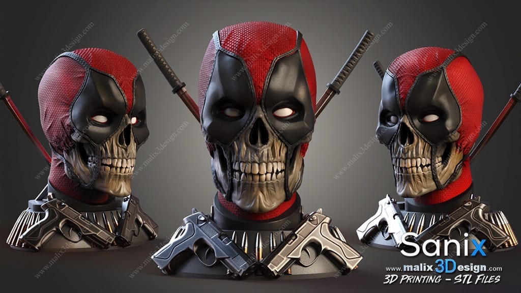 P站图纸印象馆 Sanix3d 漫威 死待 Sanix3d 漫威 死待