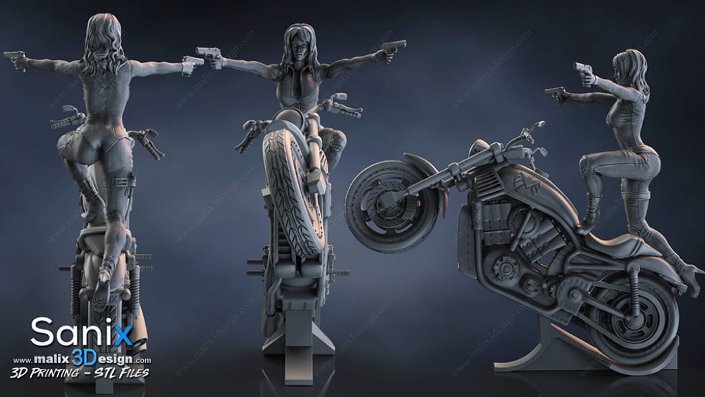 P站图纸印象馆 Sanix3d 漫威 神盾局特工 梅琳达·梅 Sanix3d 漫威 神盾局特工 梅琳达·梅