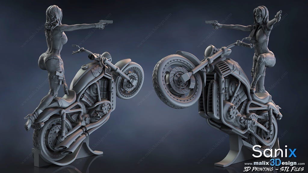 P站图纸印象馆 Sanix3d 漫威 神盾局特工 梅琳达·梅 Sanix3d 漫威 神盾局特工 梅琳达·梅