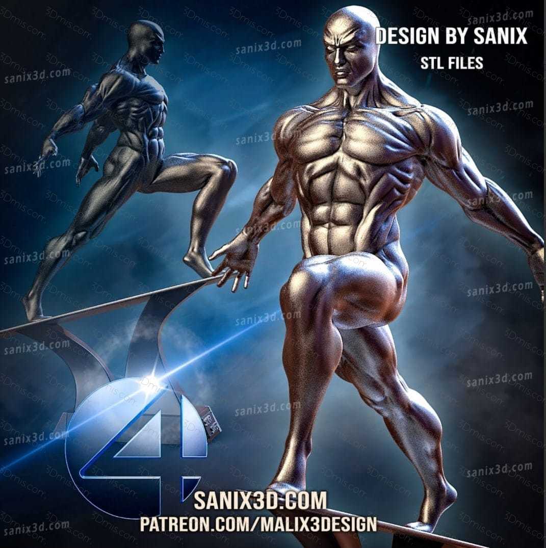 Sanix3d 漫威 银影侠