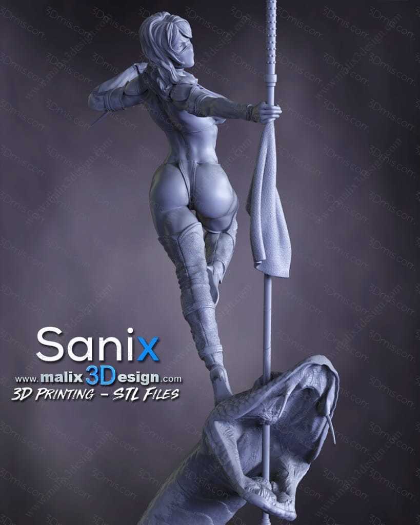 Sanix3d 格斗之王 梅莲娜