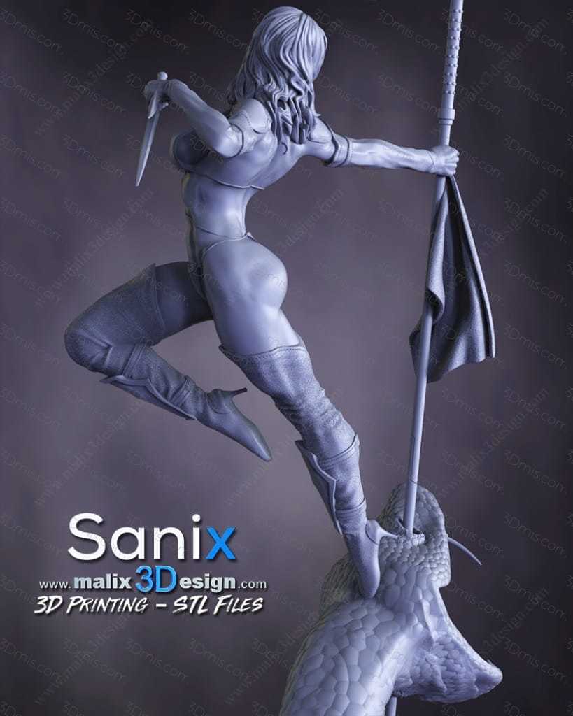 Sanix3d 格斗之王 梅莲娜