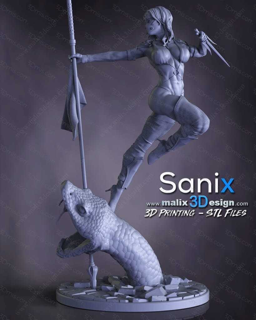 Sanix3d 格斗之王 梅莲娜