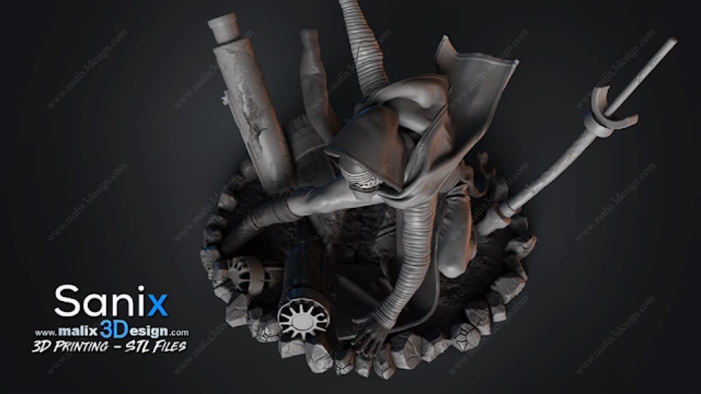 P站图纸印象馆 Sanix3d 星球大战 凯洛·伦 Sanix3d 星球大战 凯洛·伦