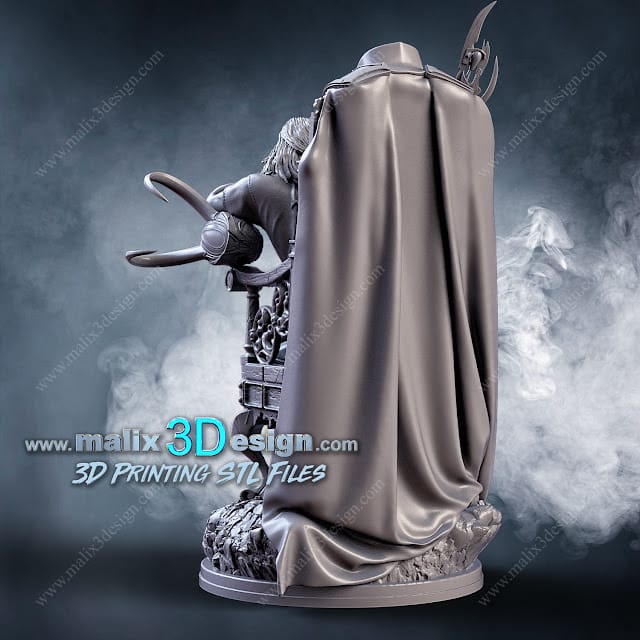 P站图纸印象馆 Sanix3d 漫威 洛基 Sanix3d 漫威 洛基