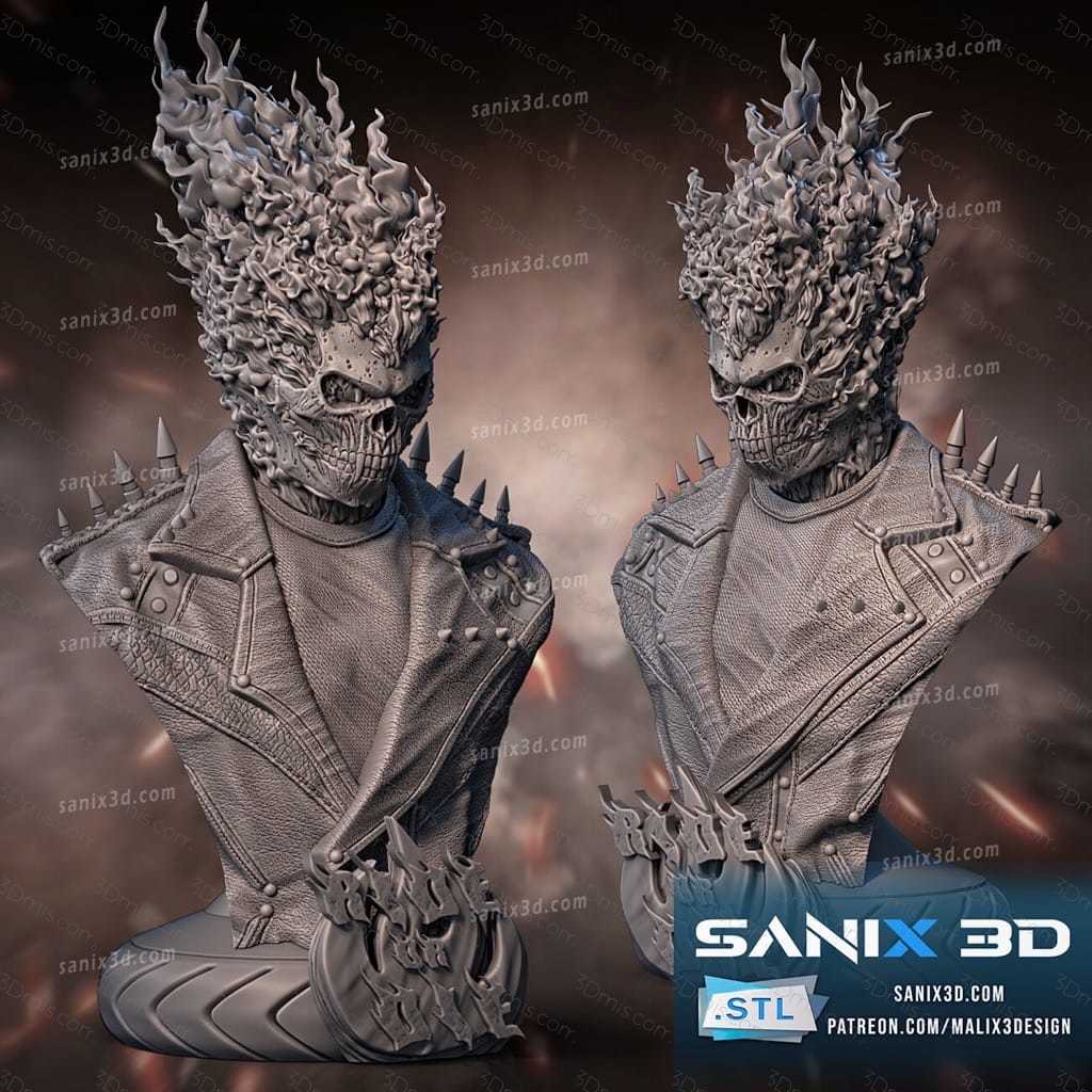 Sanix3d 漫威 恶灵骑士