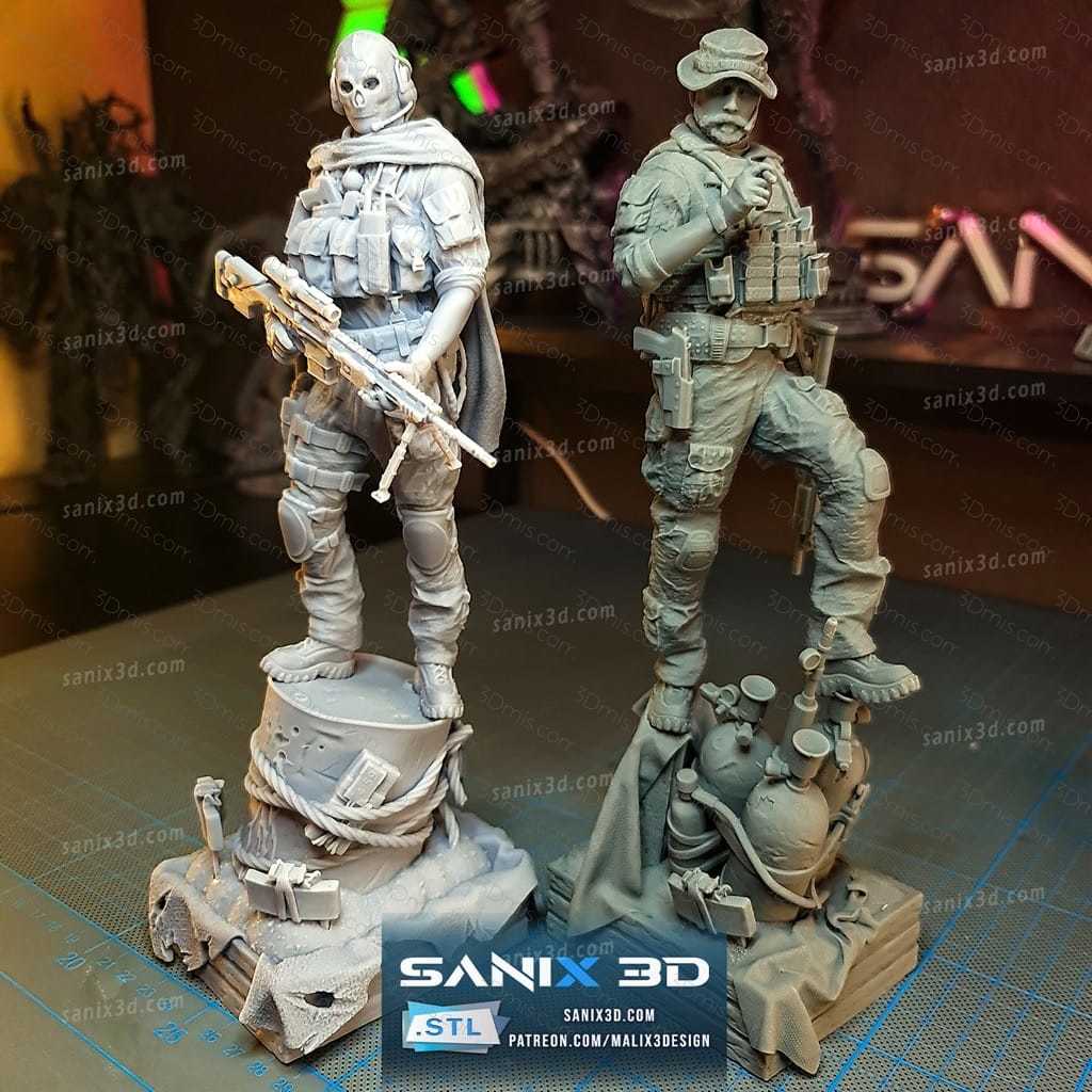 Sanix3d 使命召唤 上尉普莱斯