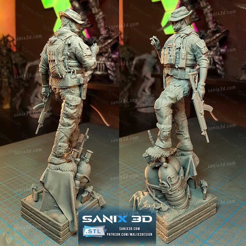 Sanix3d 使命召唤 上尉普莱斯