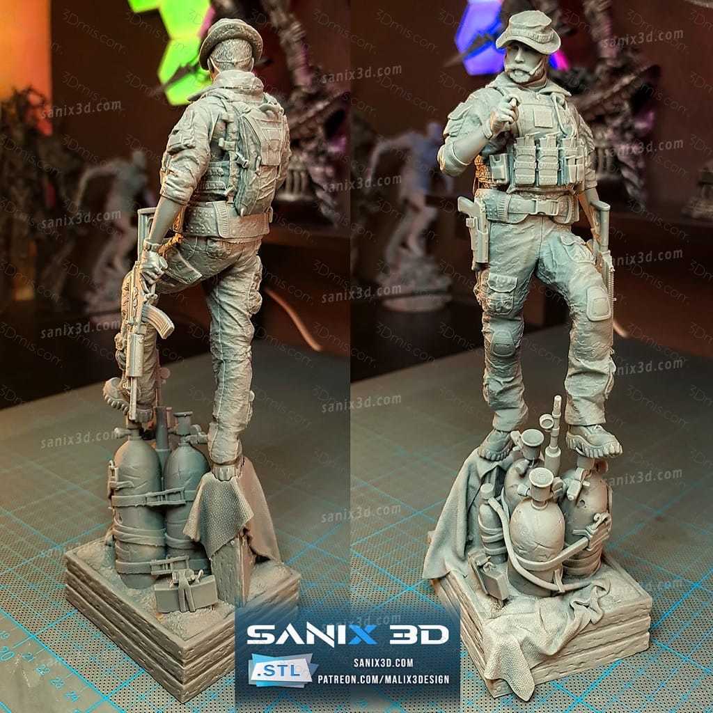 Sanix3d 使命召唤 上尉普莱斯