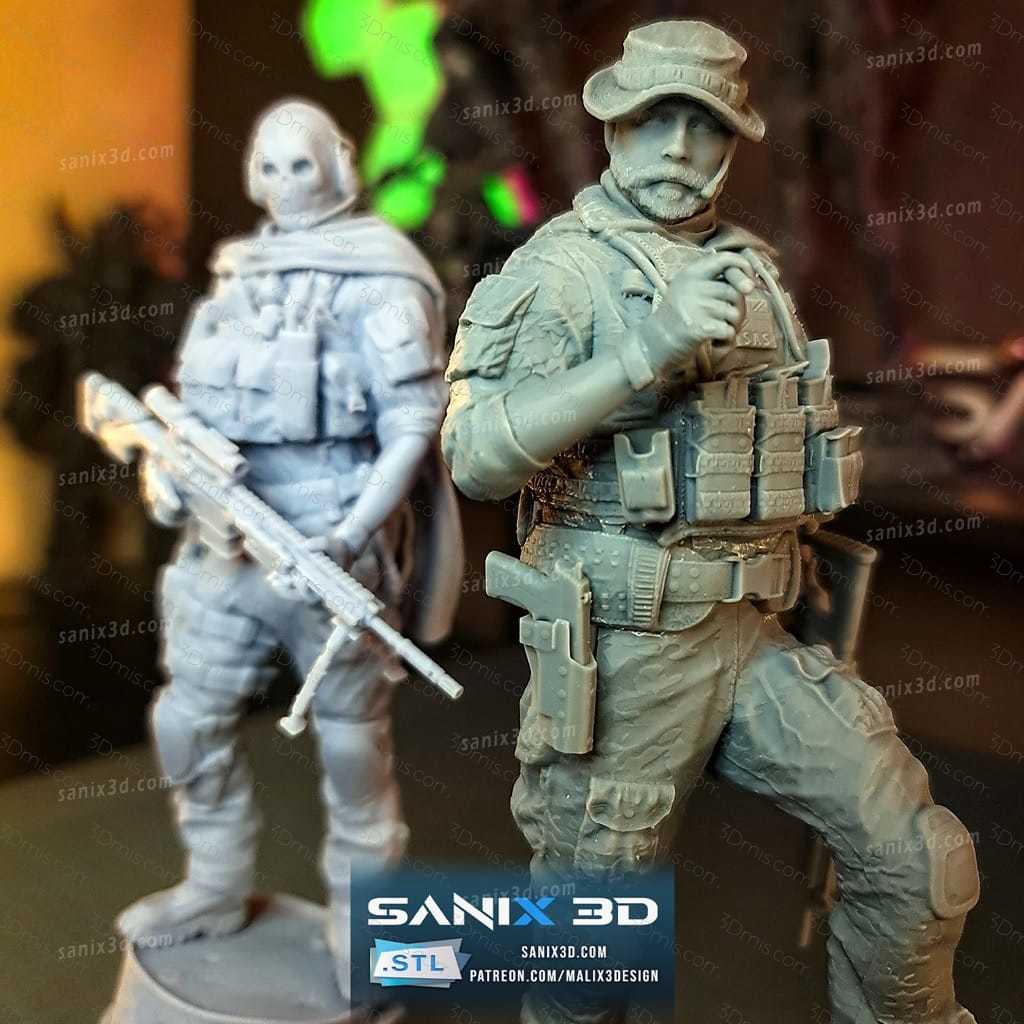 Sanix3d 使命召唤 上尉普莱斯