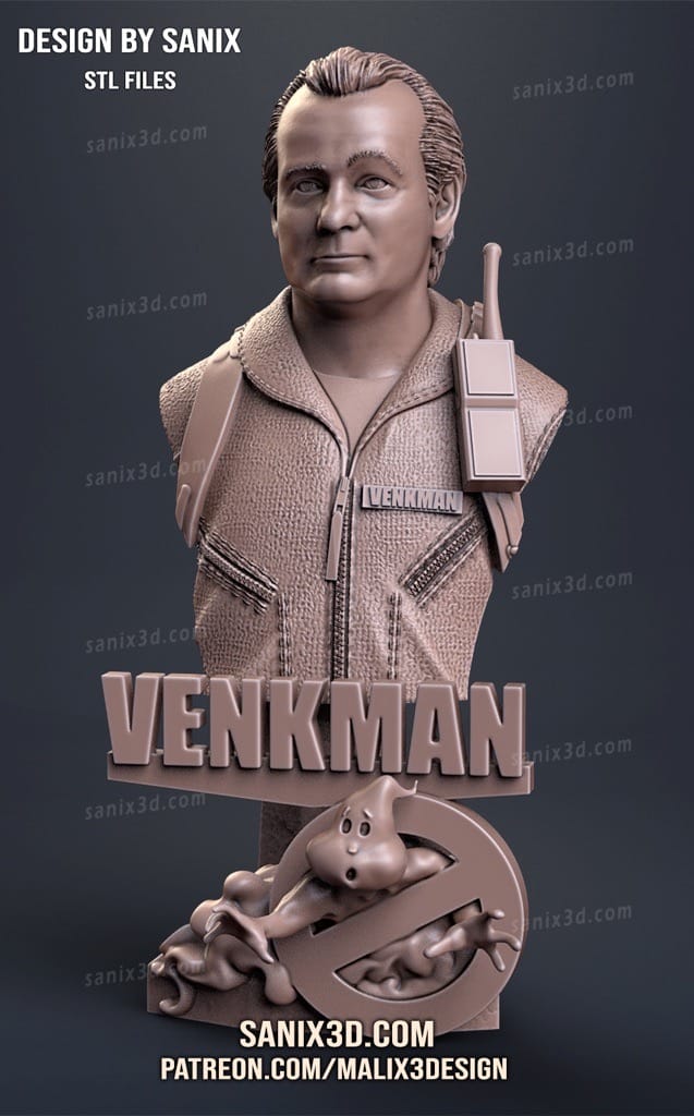 P站图纸印象馆 Sanix3d 捉鬼敢死队 Sanix3d 捉鬼敢死队