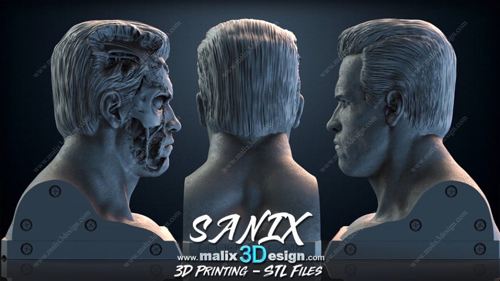 P站图纸印象馆 Sanix3d 终结者 Sanix3d 终结者