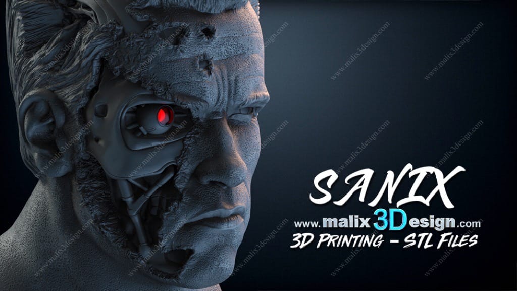 P站图纸印象馆 Sanix3d 终结者 Sanix3d 终结者