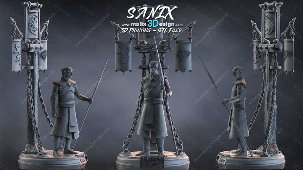 Sanix3d 权力的游戏 夜王