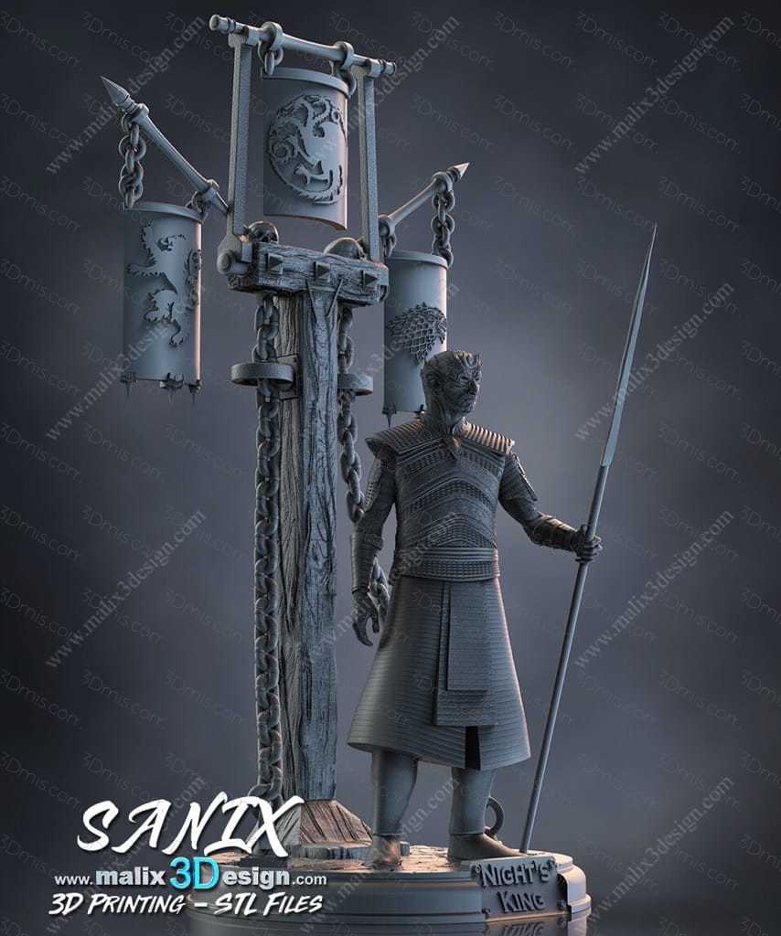 Sanix3d 权力的游戏 夜王