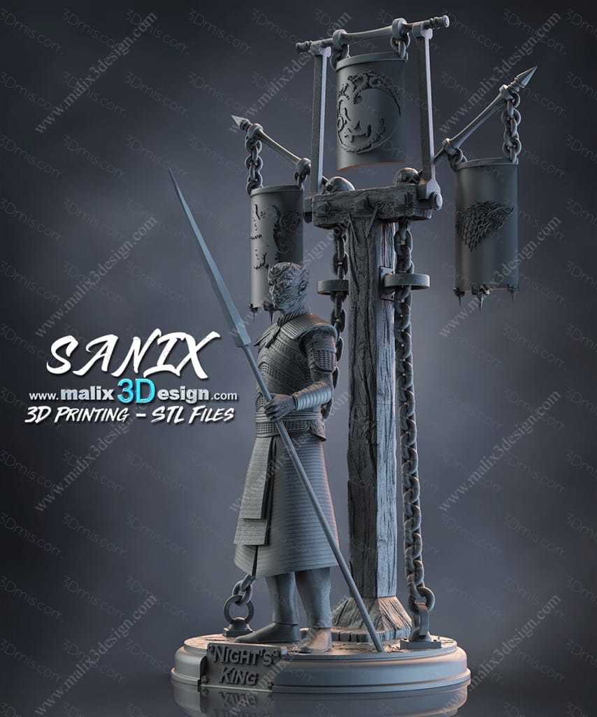 Sanix3d 权力的游戏 夜王