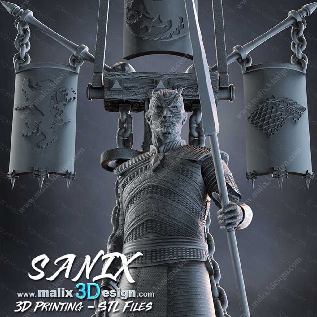 Sanix3d 权力的游戏 夜王