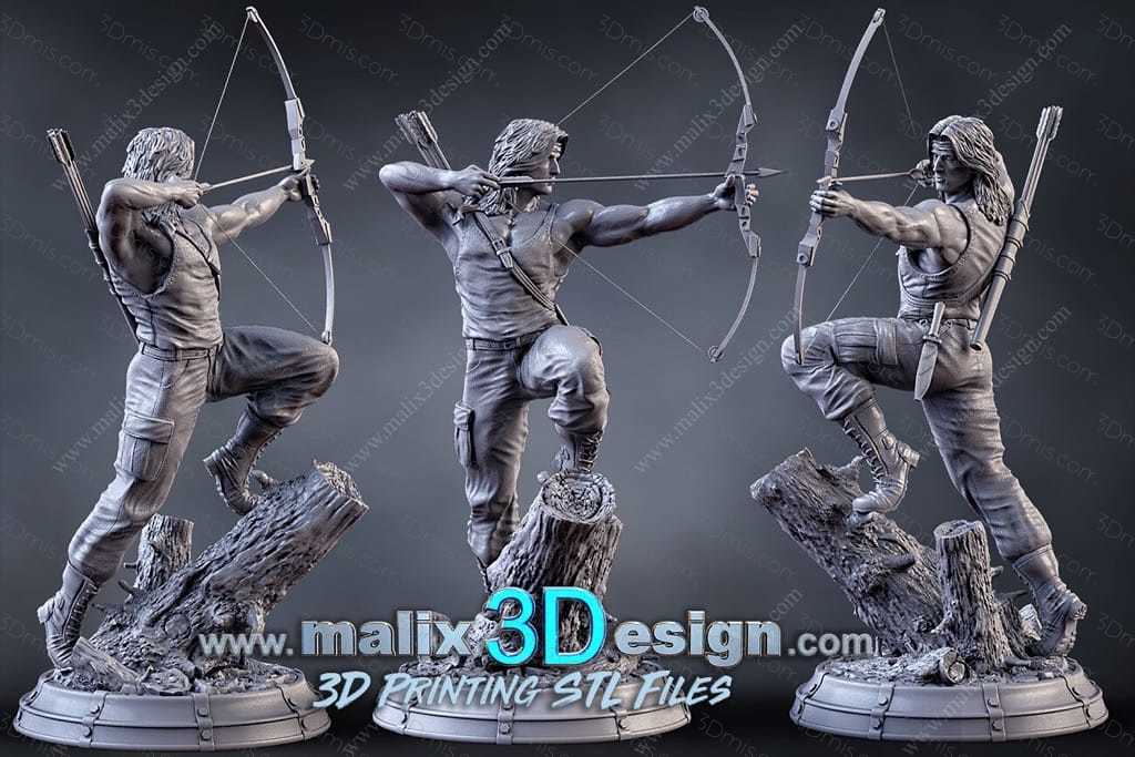 Sanix3d 第一滴血 兰博