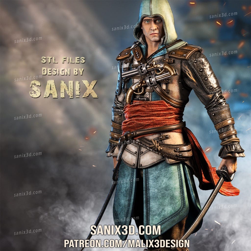 P站图纸印象馆 Sanix3d 刺客信条 Sanix3d 刺客信条