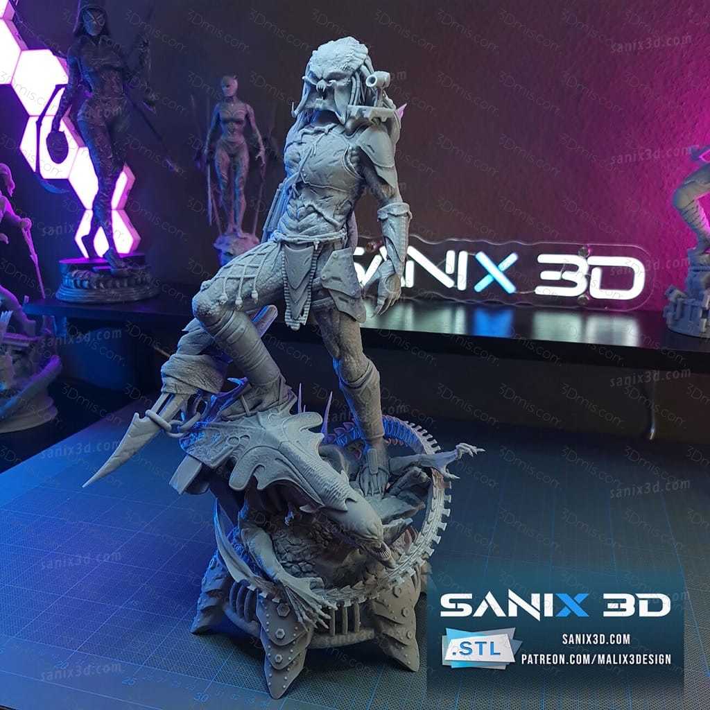 Sanix3d 异形对铁血战士