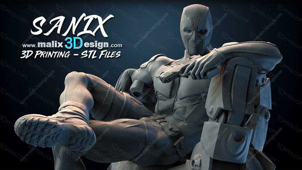 Sanix3d 漫威 死待